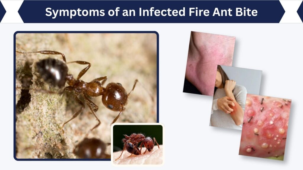 Symptoms of an Infected Fire Ant Bite