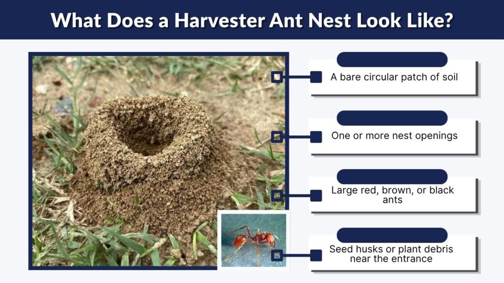 What Does a Harvester Ant Nest Look Like?