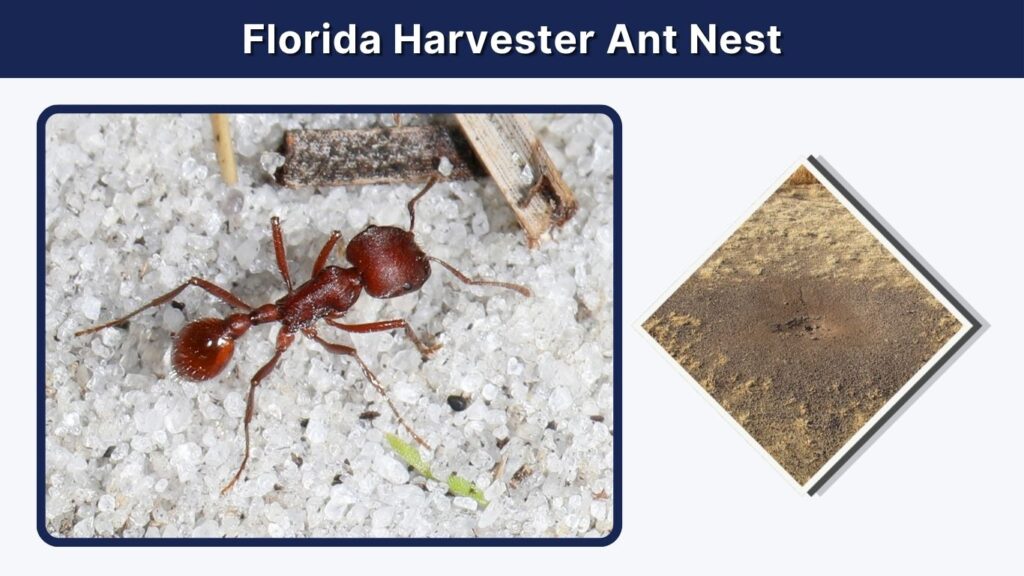 Florida Harvester Ant Nest