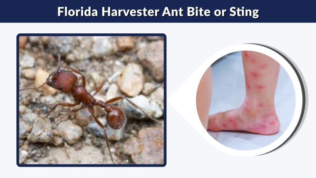 Florida Harvester Ant Bite or Sting