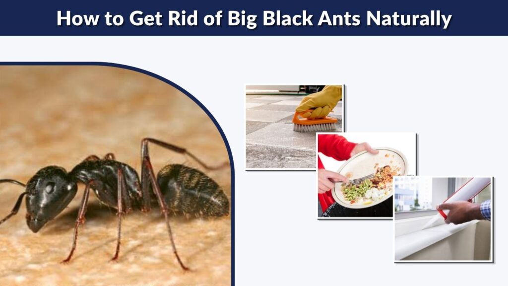How to Get Rid of Big Black Ants Naturally