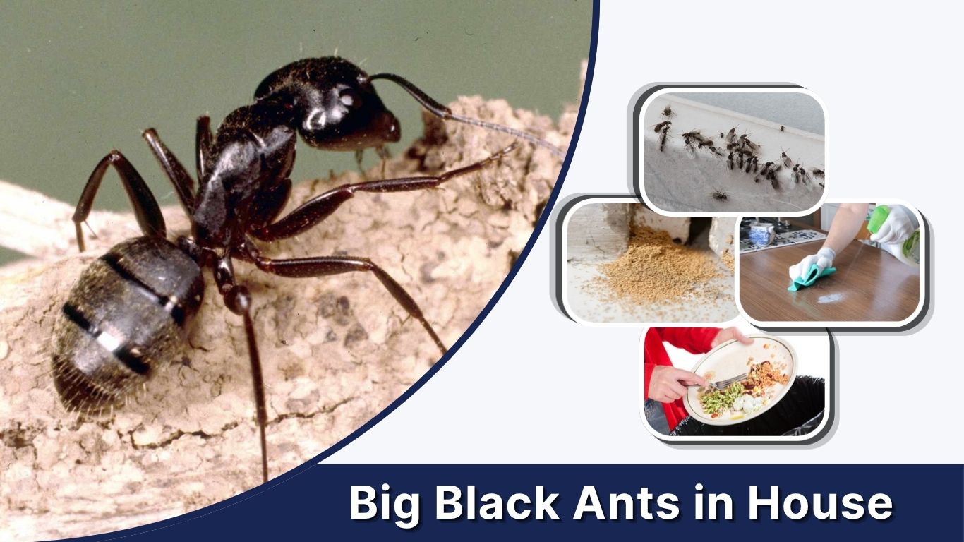 Big Black Ants in House: Causes, Risks and Removal