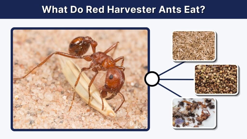 What Do Red Harvester Ants Eat?
