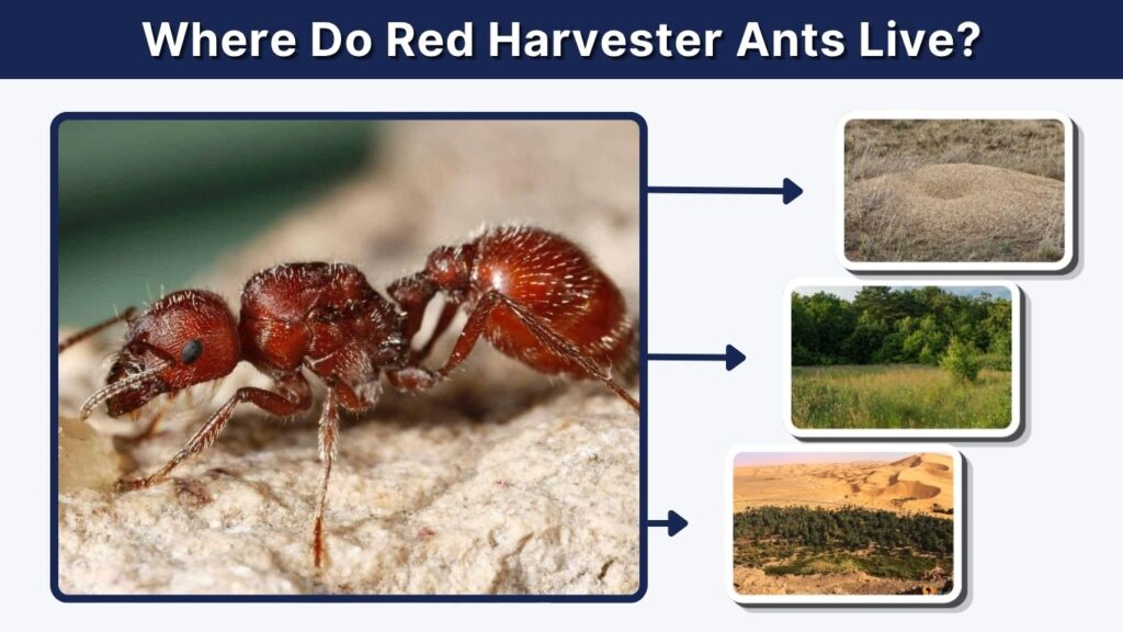 Where Do Red Harvester Ants Live?