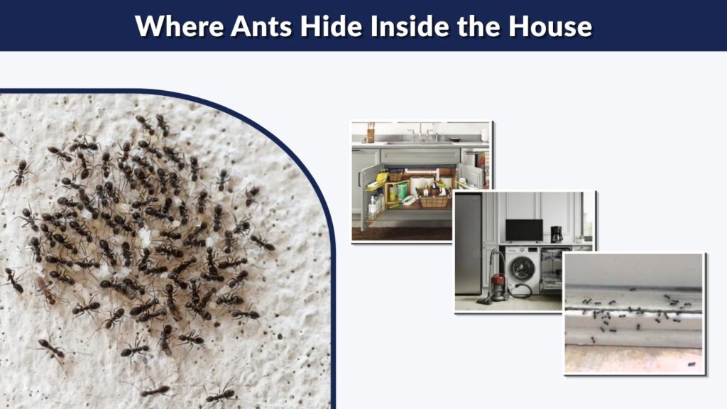 Where Ants Hide Inside the House