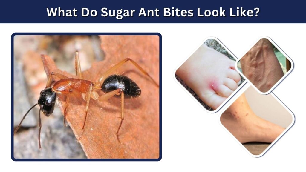 What Do Sugar Ant Bites Look Like?