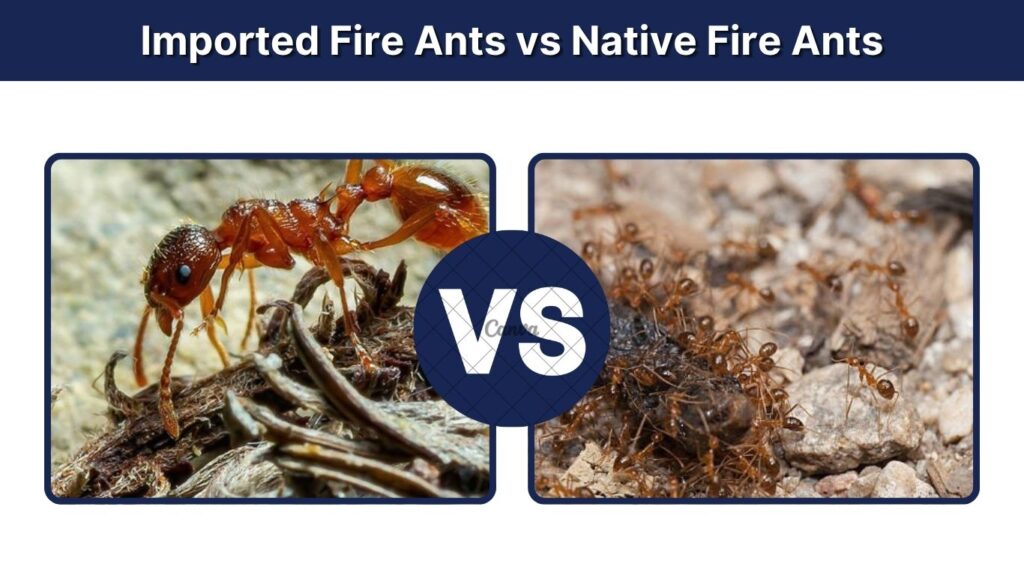 Imported Fire Ants vs Native Fire Ants