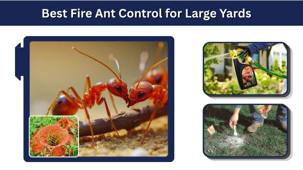 Best Fire Ant Control for Large Yards