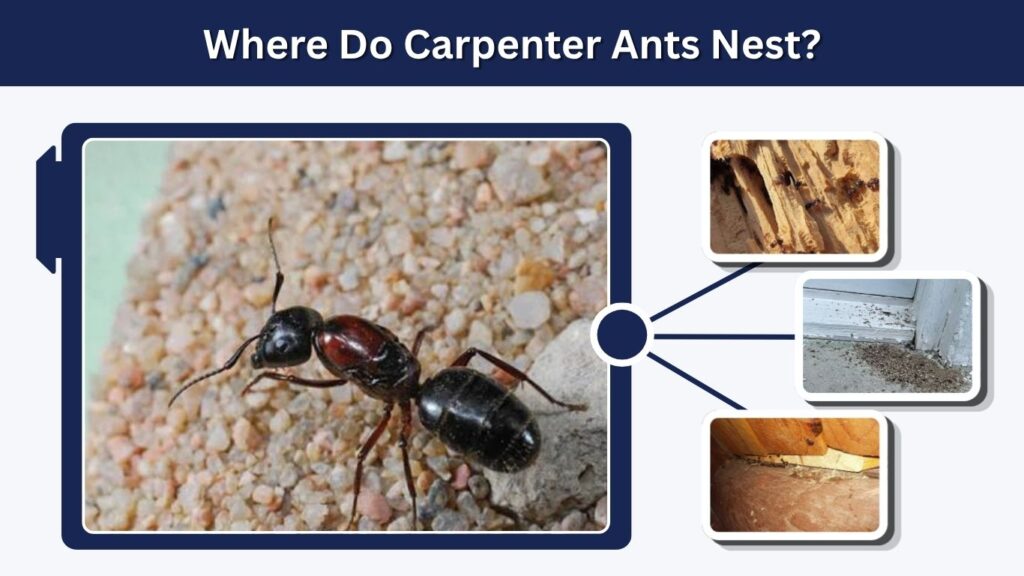 Where Do Carpenter Ants Nest?