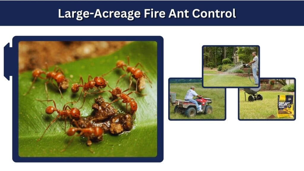Large-Acreage Fire Ant Control