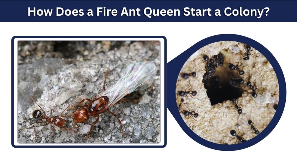 How Does a Fire Ant Queen Start a Colony?