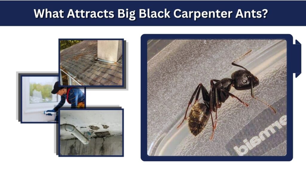 What Attracts Big Black Carpenter Ants?
