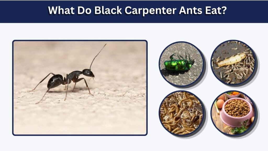 What Do Black Carpenter Ants Eat?