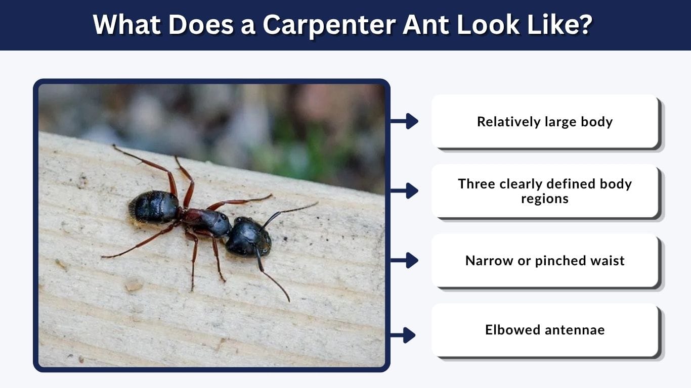 What Does a Carpenter Ant Look Like? Identification Guide