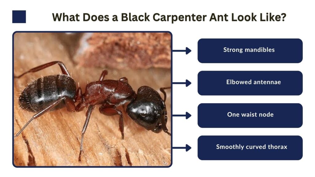 What Does a Black Carpenter Ant Look Like?