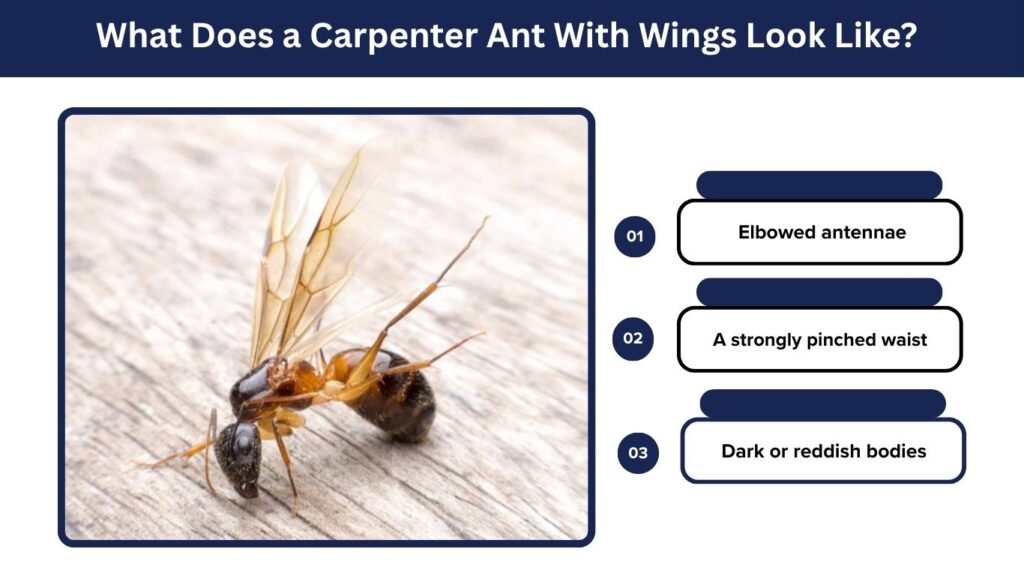 What Does a Carpenter Ant With Wings Look Like?