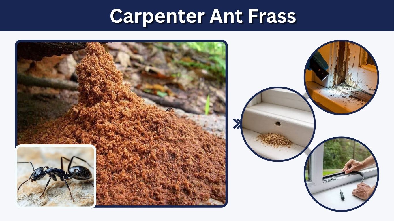 Carpenter Ant Frass: Identification, Signs and Termite Differences