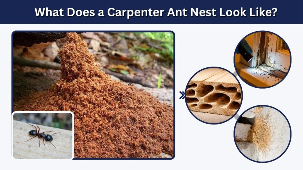 What Does a Carpenter Ant Nest Look Like?