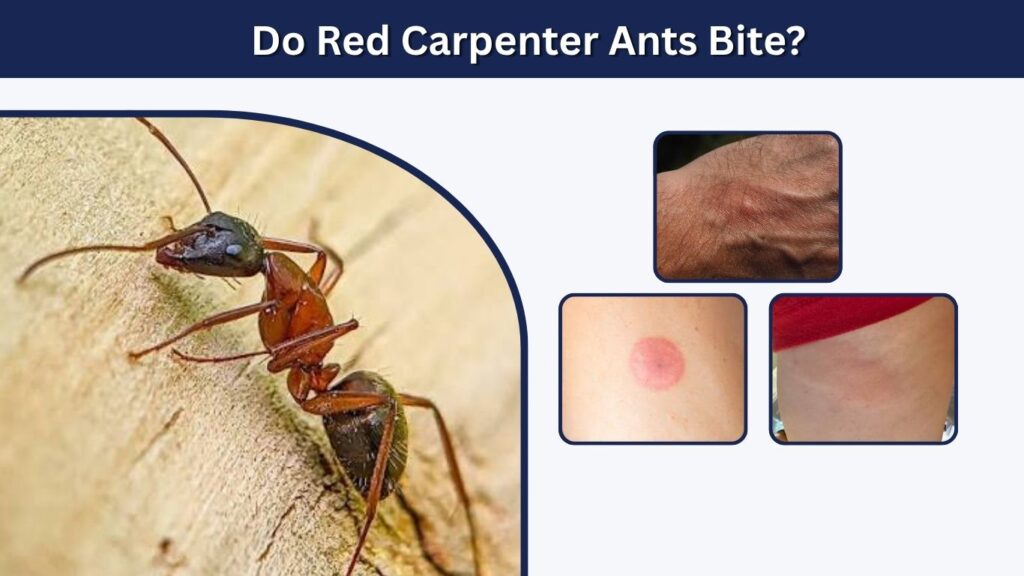 Do Red Carpenter Ants Bite?
