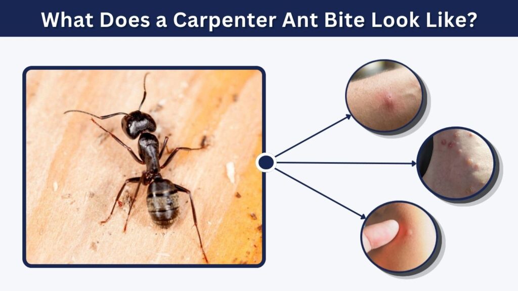 What Does a Carpenter Ant Bite Look Like?