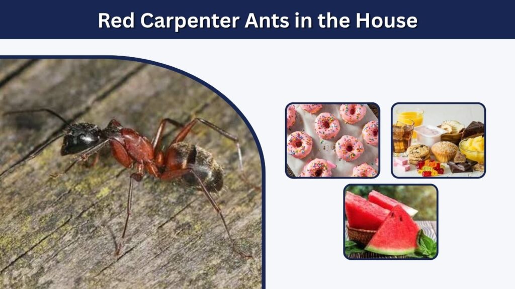 Red Carpenter Ants in the House