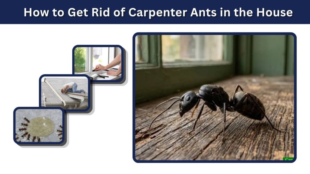 How to Get Rid of Carpenter Ants in the House