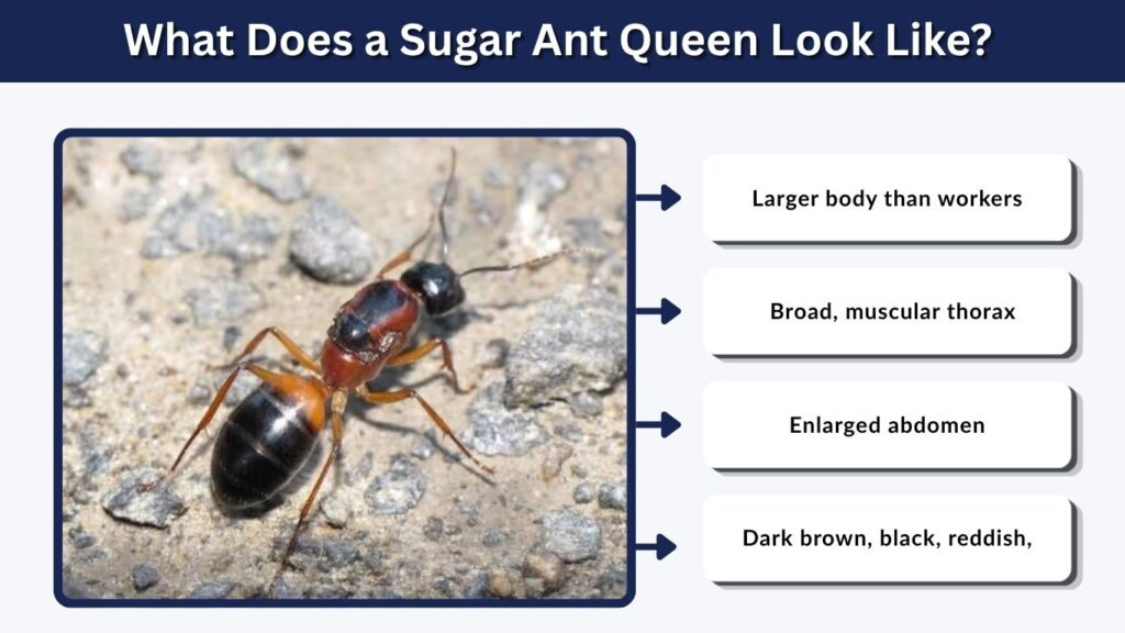 What Does a Sugar Ant Queen Look Like?