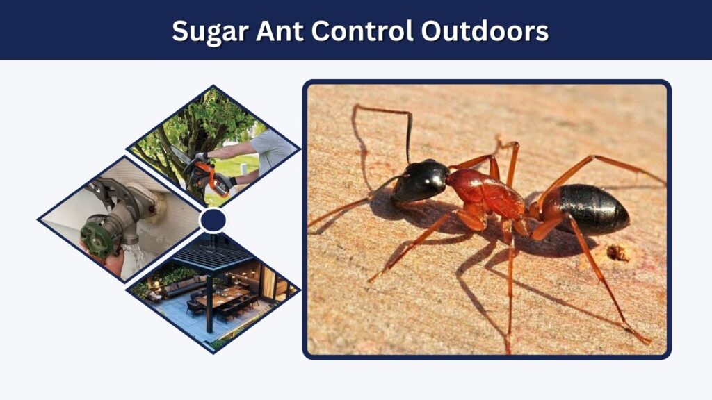 Sugar Ant Control Outdoors