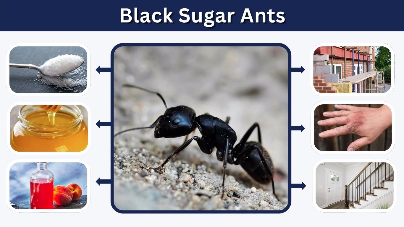 Black Sugar Ants: Identification, Bites and How to Get Rid of Them