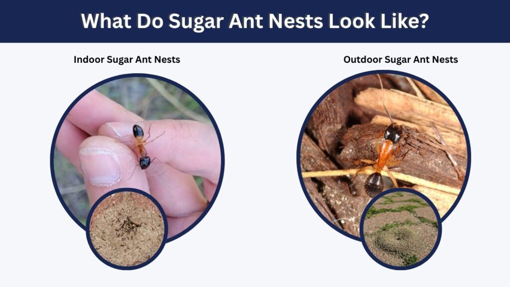 What Do Sugar Ant Nests Look Like?