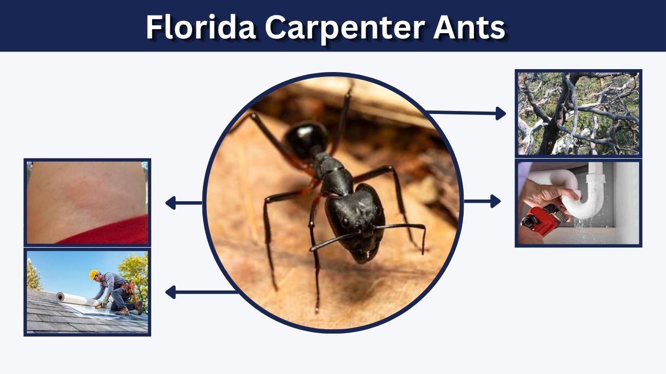 Florida Carpenter Ants: Identification, Bites, Wings and Control