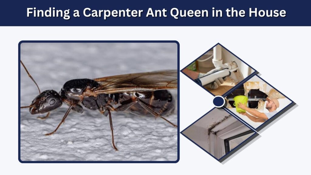 Finding a Carpenter Ant Queen in the House