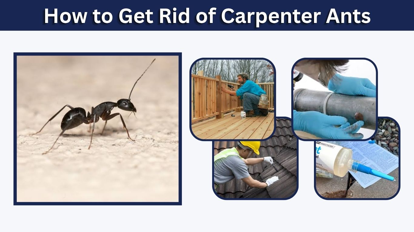 How to Get Rid of Carpenter Ants in Your House and Yard