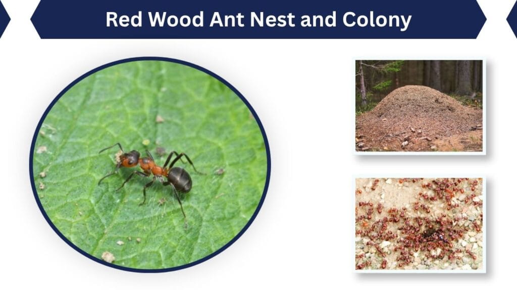 Red Wood Ant Nest and Colony