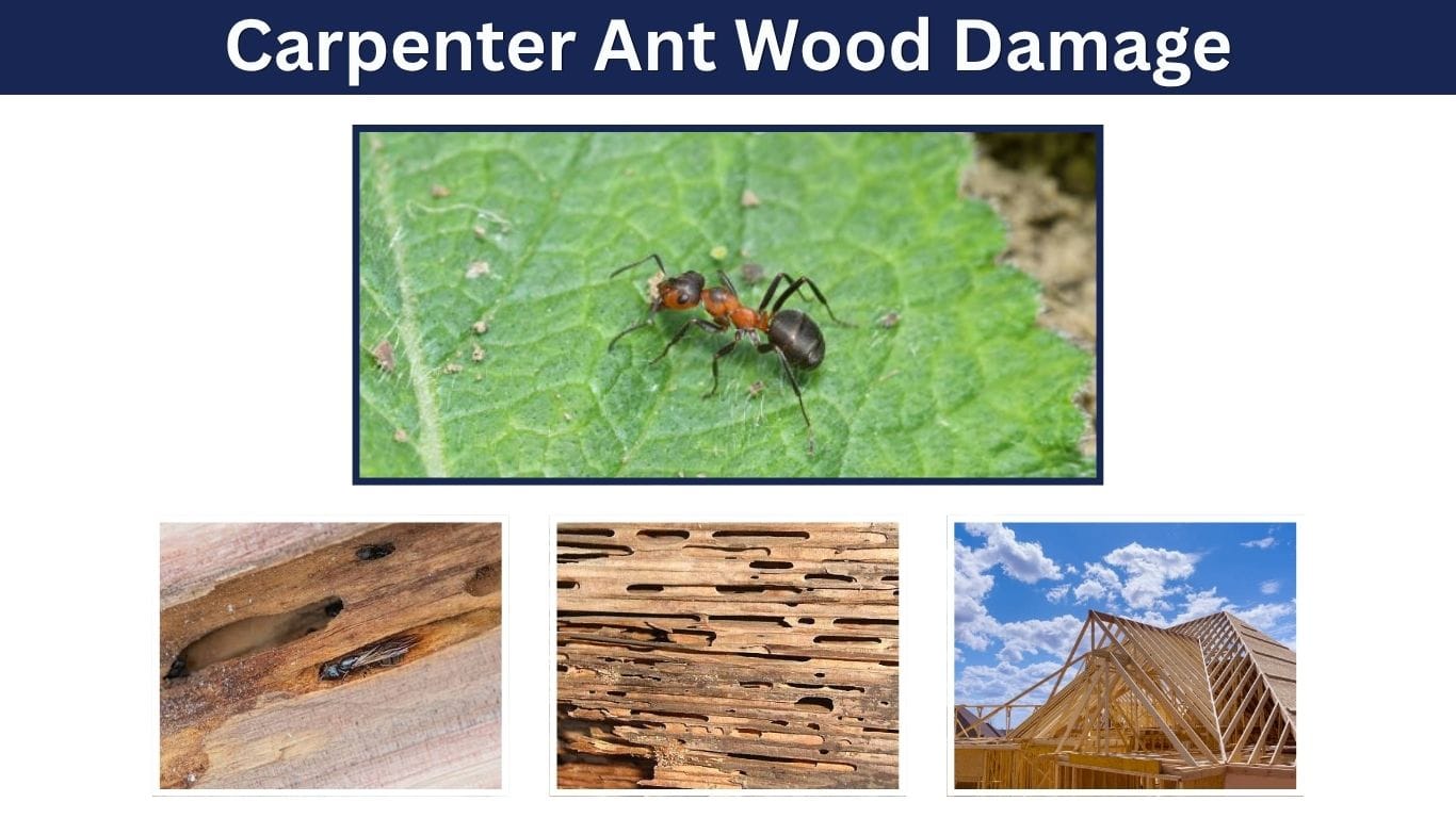 Carpenter Ant Wood Damage: Signs, Frass and Repair